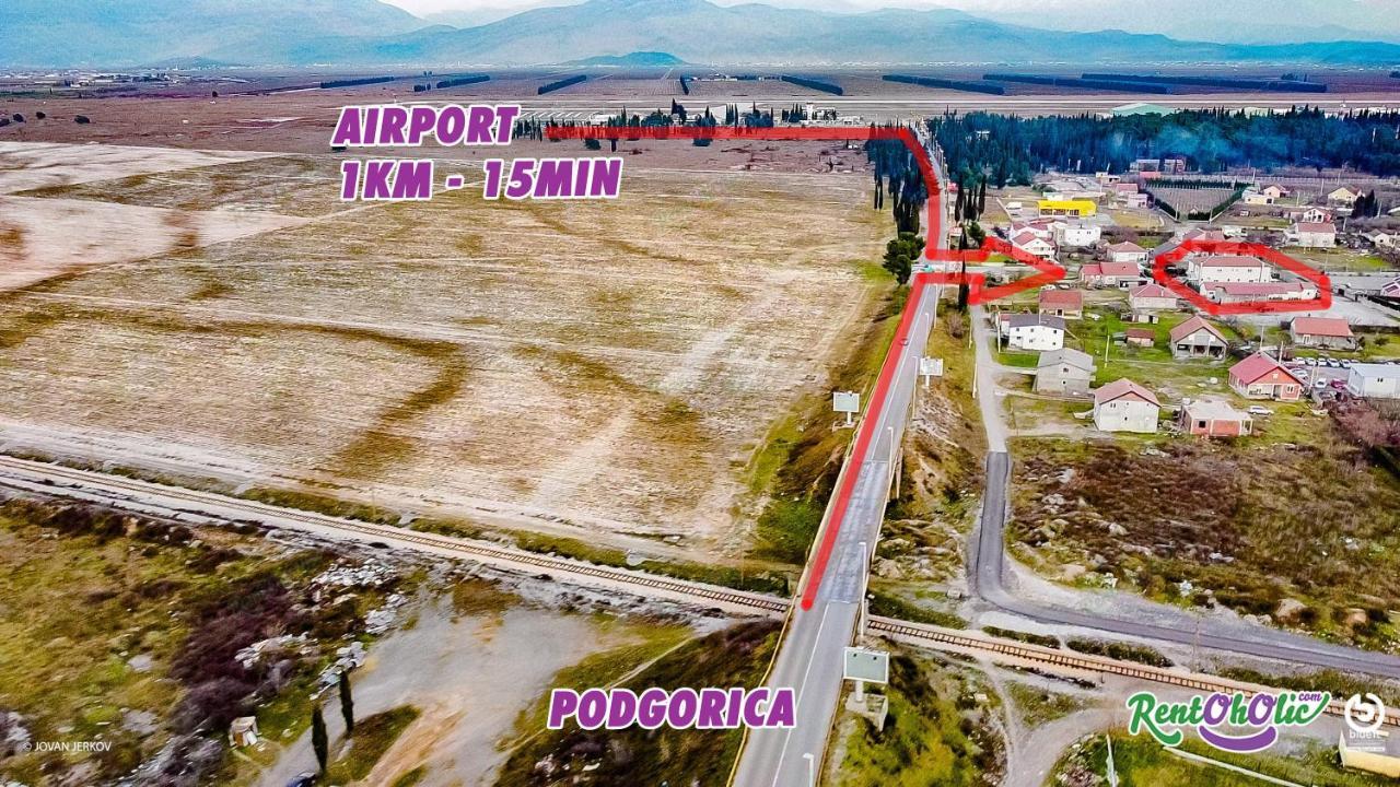 Simo Apartments Airport Podgorica Bagian luar foto