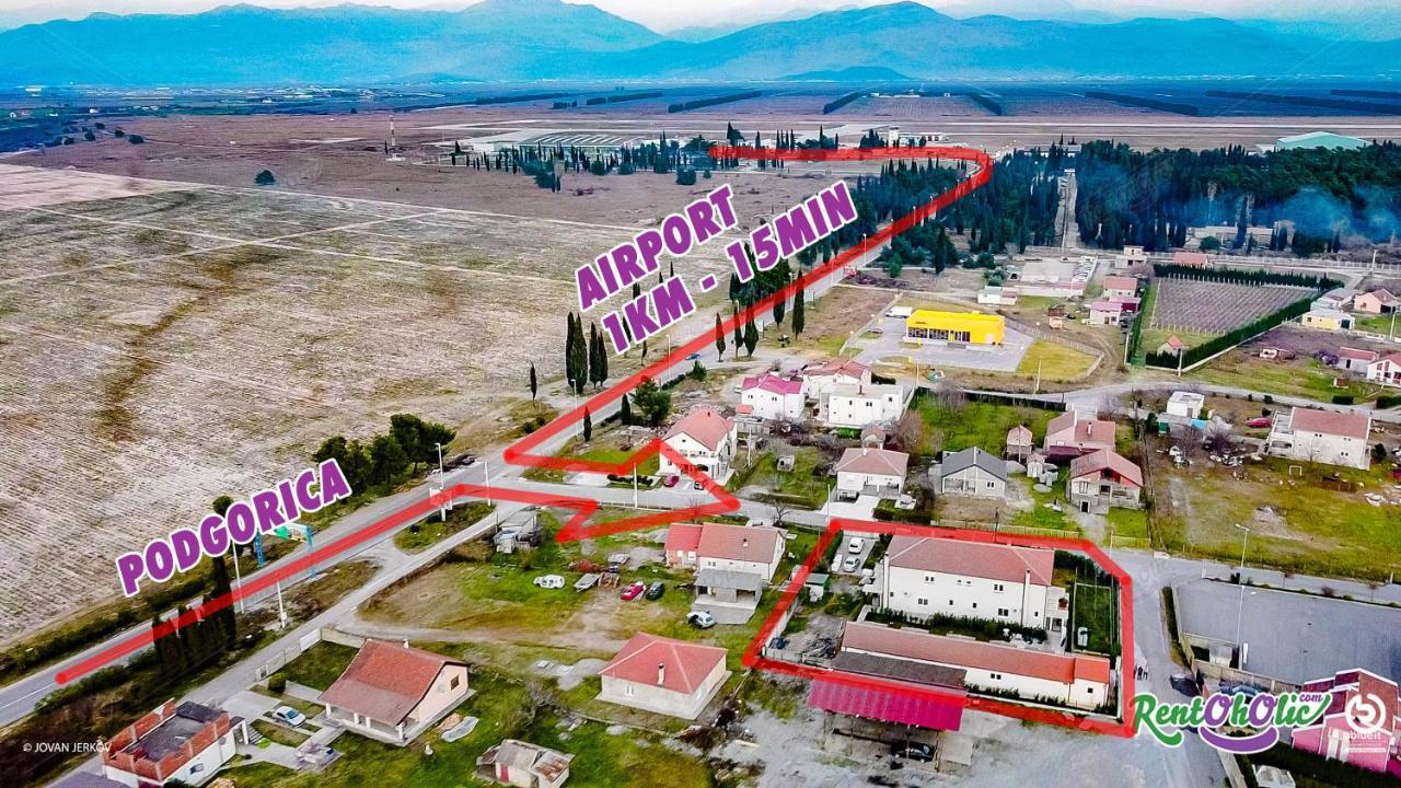Simo Apartments Airport Podgorica Bagian luar foto