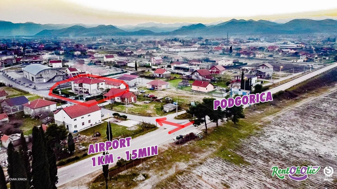 Simo Apartments Airport Podgorica Bagian luar foto